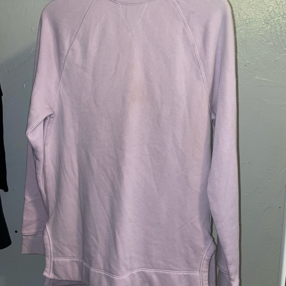 Oversized long sweatshirt